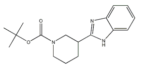 1-Piperidinecarboxylic acid, 3-(1H-benziMidazol-2-yl)-, 1,1-diMethylethyl ester